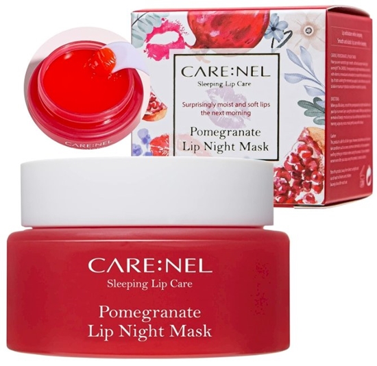 Изображение Carenel Pomegranate Lip Night Mask 23 g