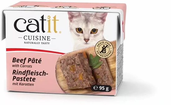 Picture of Catit Cuisine Beef Pate, pasztet, dla kota, woowina i marchewka, 95g