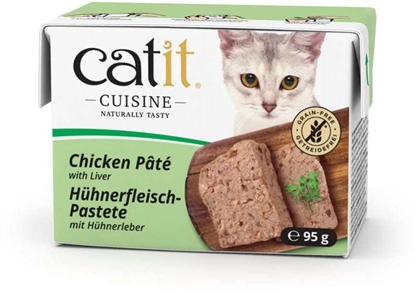 Изображение Catit Cuisine Chicken Pate, pasztet, dla kota, kurczak i wtróbka, 95g
