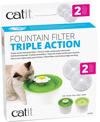 Изображение Catit Filtry do fontann CatIt, 2 szt./op.