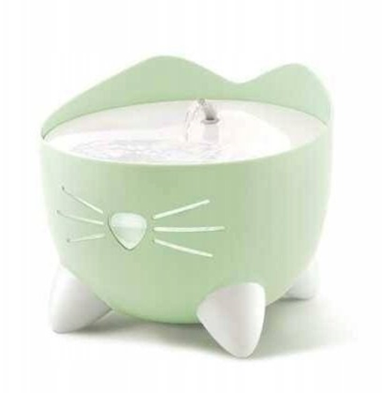 Изображение Catit Pixi Fountain Combo, zestaw poido Pixi 2,5l + miska, mitowo-zielony