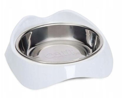 Attēls no Catit Pixi, miska, dla kota, biaa, 16 x 16 x 5,7 cm, 200 ml