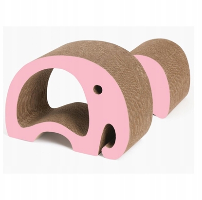 Изображение Catit Zoo Scratcher So, drapak, dla kota, kartonowy, 45 x 22,5 x 32,5 cm, 2w1
