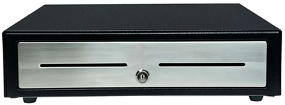 Attēls no CD4-1416BKSS48 14IN BLACK W/ SS/FRONT 4 BILL 8 COIN