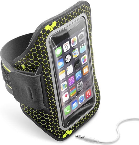 Picture of Cellular Line Opaska Na Rami Z Neoprenu Czarna (CARMBANDRUN52K)