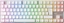 Attēls no Cherry MX 8.2 Pro TMR Wireless tastatūra Speļu USB + RF Wireless + Bluetooth QWERTZ Vācu Sudrabs, Balts