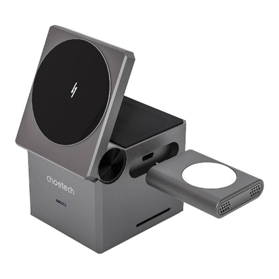 Picture of Choetech adowarka indukcyjna Choetech T632-F 3w1 15W (czarna)