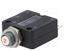 Picture of Circuit breaker; Urated: 250VAC; 50VDC; 12A; SPST-NC; Poles: 1