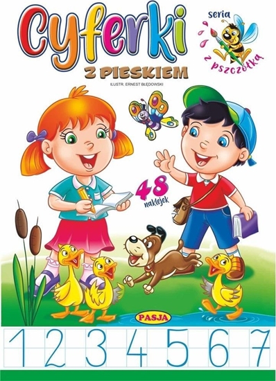 Picture of Pasja Cyferki z pieskiem
