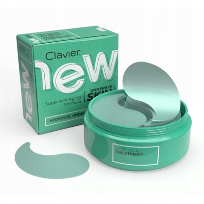 Picture of CLAVIER_New Undereye Skin Hydrogel Unredeye Pathes odmadzajce elowe patki pod oczy 60szt