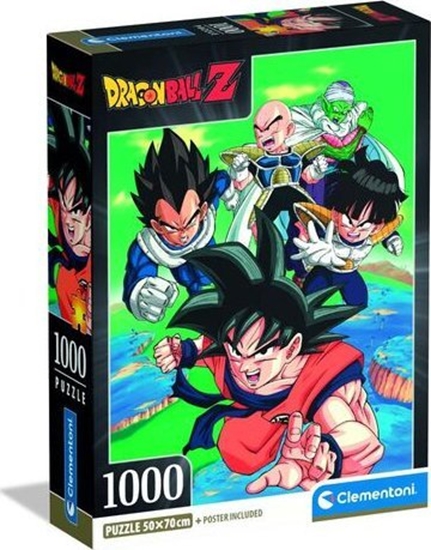 Изображение Clementoni Puzzle Compact Anime Dragon Ball 1000 elementów (37051)