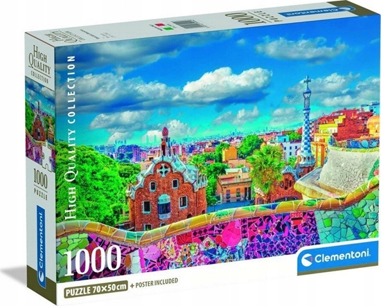 Picture of Clementoni Puzzle Compact Park Guell 1000 elementów (39954)