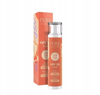 Изображение Clochee CLOCHEE_Pure Krem protektor - nawilenie SPF50 HERO 50ml