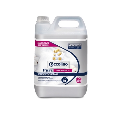 Изображение Coccolino Pro Formula Pure koncentrēts veļas mīkstinātājs 2x5L ( jauns art.9311433)
