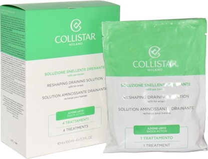 Picture of Collistar Reshaping draining solution refill for wraps 4x100 ml