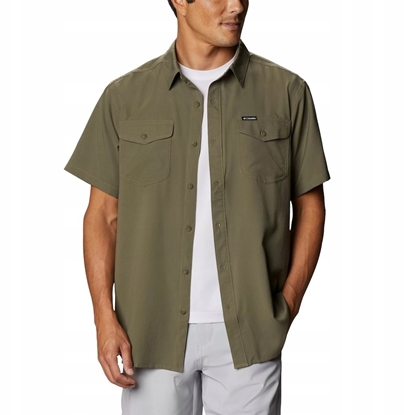 Picture of Columbia Columbia Utilizer II Solid Short Sleeve Shirt 1577762397 Zielone S