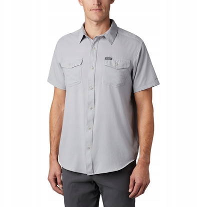 Picture of Columbia Utilizer II Solid Short Sleeve Shirt 1577762039 gray S