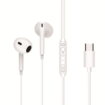 Attēls no Conceptronic Headset Ohrhörer USB-C/Mikro/Bedien./+ 1.20m ws