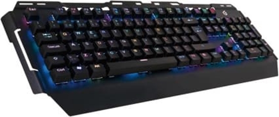 Изображение Conceptronic KRONIC tastatūra Speļu USB QWERTY Portugāļu Melns