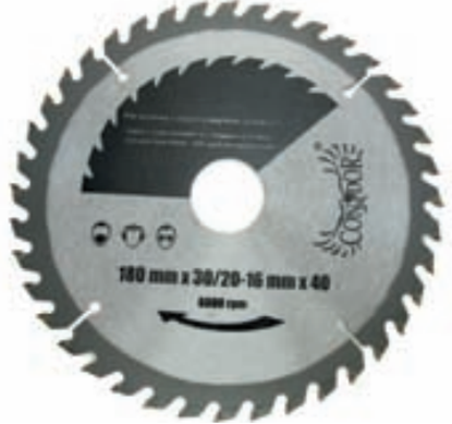 Attēls no Condor Pia tarczowa do drewna 30 x 300mm 40 zbów (CON-TCT-30x40)