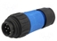 Attēls no Connector: circular; plug; for cable; PIN: 7; male; soldering; 250V