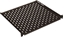 Picture of Conteg 19"-Geräteträger schwarz 1 HE, 435 x 550 mm, max. 15kg