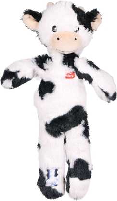 Изображение Cooper & Pals ZOLUX Zabawka pluszowa dla psa krowa Isache FURRY FARM 33cm