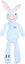 Attēls no Cooper & Pals ZOLUX Zabawka pluszowa dla psa osio Hassan FURRY FARM 60cm