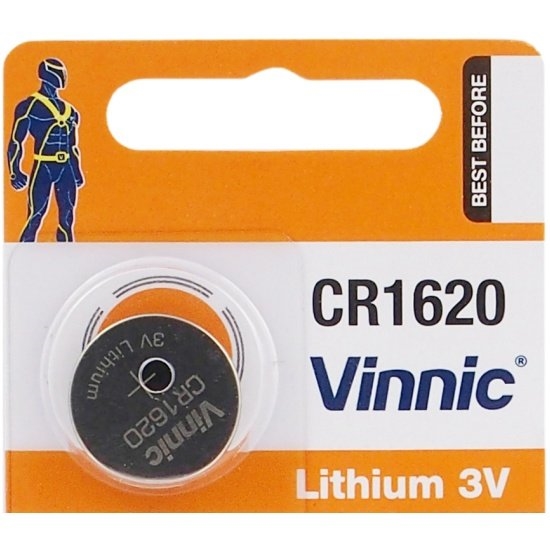 Picture of CR1620 baterijas Vinnic litija - iepakojumā 1 gb.