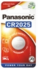 Picture of CR2025 baterijas Panasonic litija iepakojumā 1 gb.