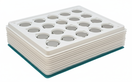 Picture of CR2032 baterijas 3V Panasonic litija 2032 (industrial 20gb.iepakojumā), cena par 1 bateriju