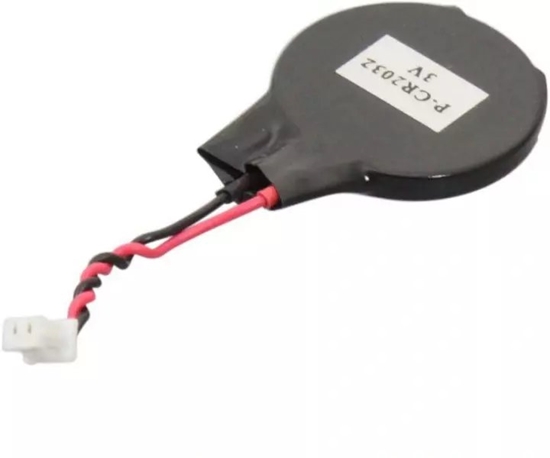 Picture of CR2032 lithium CMOS battery