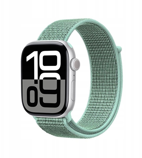 Picture of Crong Crong Nylon - Pasek sportowy do Apple Watch 38/40/41/42 mm (Atlantic Green)