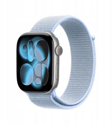 Attēls no Crong Crong Nylon - Pasek sportowy do Apple Watch 38/40/41/42 mm (Cool Blue)