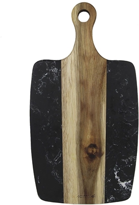 Picture of Cutting board wood + plastic 35×18×1.3cm, 10082, Kamille
