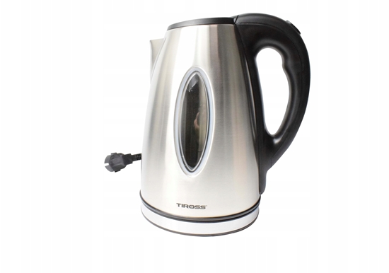 Изображение Czajnik Tiross Czajnik elektryczny 1.7L 2200W metalowy stalowy TIROSS TS-1361