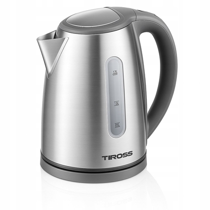 Attēls no Czajnik Tiross Czajnik elektryczny metalowy 2200W stalowy 1.7L TIROSS TS-1350