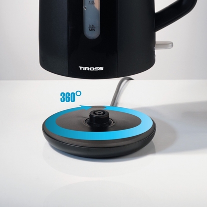 Attēls no Czajnik Tiross Czajnik, elektryczny 1.7L 2200W TIROSS TS-2707