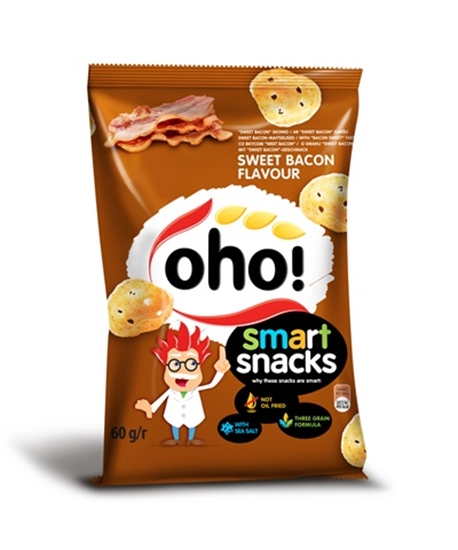 Picture of Čipsi Oho ar bekona garšu 60g