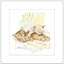 Picture of DA VINCI Karnet Koty DaVinci 16x16 cm + koperta (G04 41G 053)