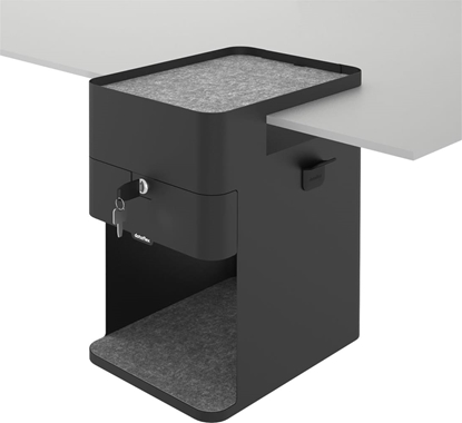 Picture of Dataflex Bento® desktop locker, 503, black