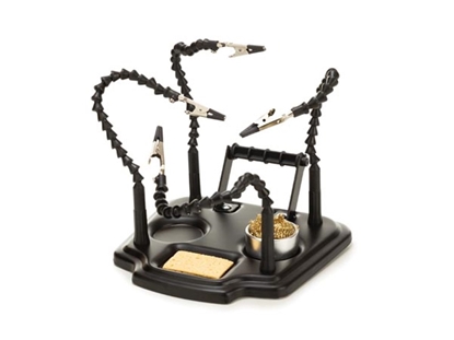 Attēls no Daudzfunkcionāls trešās rokas rīks ar 4 regulējamām rokām un lodēšanas turētāju