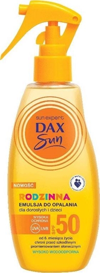 Picture of Dax Sun DAX_Sun SPF50 rodzinna emulsja do opalania dla dorosych i dzieci 200ml