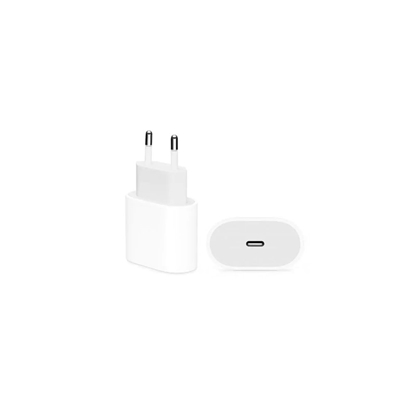 Attēls no DCO IP12 20W PD Type-C Plug Fast Charger for iPone 12 Mini Pro Max A2347 (OEM) White