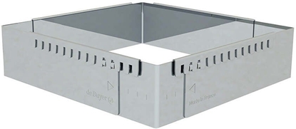 Attēls no De Buyer De Buyer Patisserie Frame steel adjustable max 56-84 cm rectang.