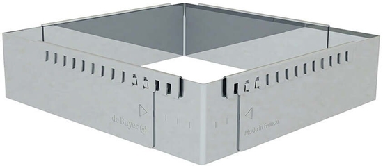 Picture of De Buyer De Buyer Patisserie Frame steel adjustable max 56-84 cm rectang.