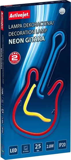 Picture of Dekoracja witeczna Activejet Neon LED Activejet AJE-NEON GITARA