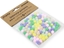 Изображение Pol-Mak Dekoracje pompony 1cm pastel mix kolorów 120szt
