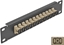 Picture of Delock 10″ Fiber Optic Patch Panel 12 Port SC Simplex beige 1U black