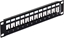 Picture of Delock 10″ Keystone Patch Panel 12 Port metal black